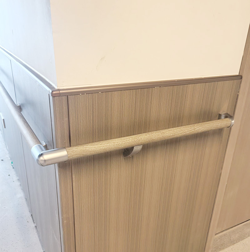 廣州祈福護(hù)老公寓扶手安裝-【藍(lán)品盾】工廠來助力